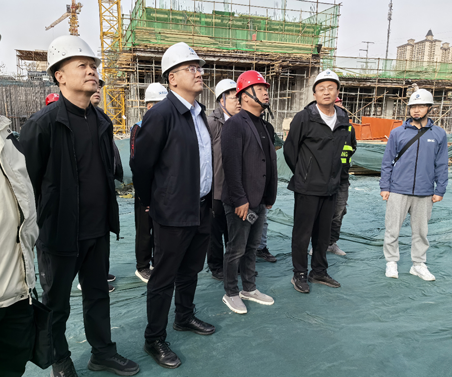 交投集團(tuán)領(lǐng)導(dǎo)開展建筑施工領(lǐng)域安全生產(chǎn)隱患排查整治專項督查