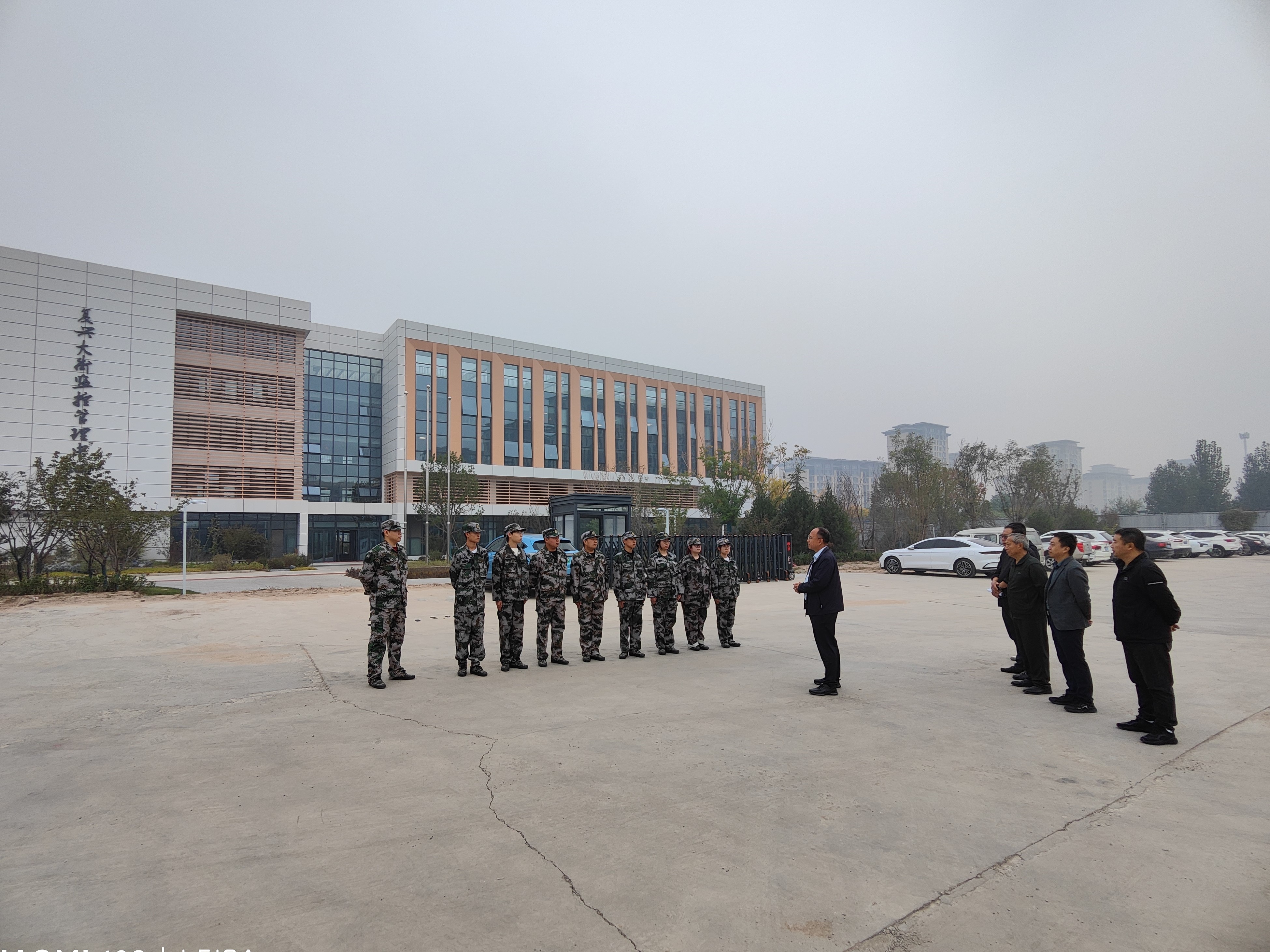 市交投公司開展正定監(jiān)控管理中心軍事化訓(xùn)練和技能培訓(xùn)活動